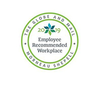 Globe and Mail 2019 Employee Recommended Workplace